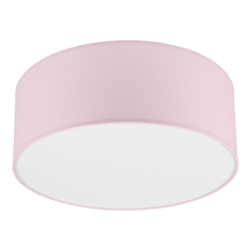 Taklampa SIRJA PASTEL 1xE27/60W/230V diameter 35 cm rosa