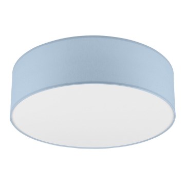 Taklampa SIRJA PASTEL 2xE27/60W/230V diameter 45 cm blå