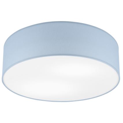 Taklampa SIRJA PASTEL 2xE27/60W/230V diameter 45 cm blå