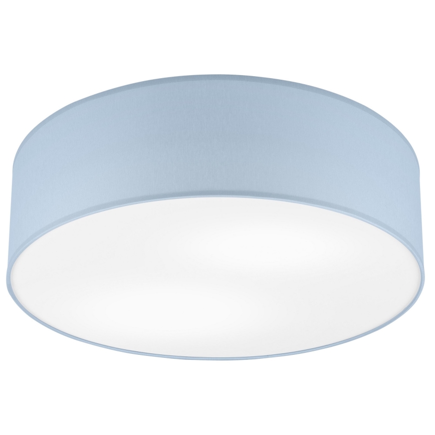 Taklampa SIRJA PASTEL 2xE27/60W/230V diameter 45 cm blå