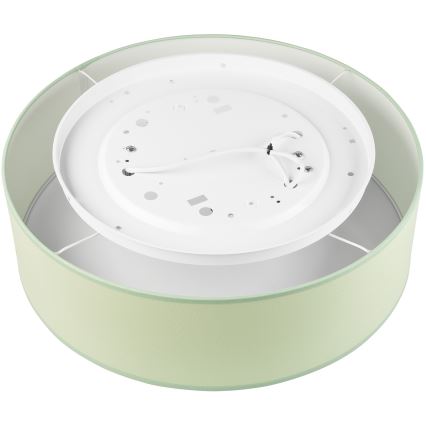 Taklampa SIRJA PASTEL 2xE27/60W/230V diameter 45 cm grön