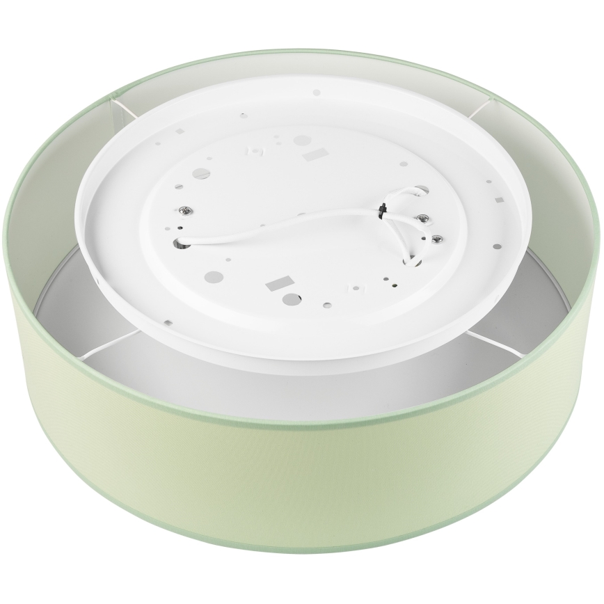 Taklampa SIRJA PASTEL 2xE27/60W/230V diameter 45 cm grön