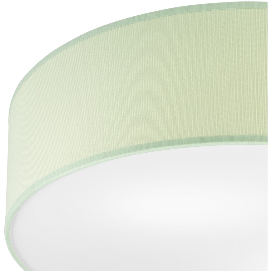 Taklampa SIRJA PASTEL 2xE27/60W/230V diameter 45 cm grön