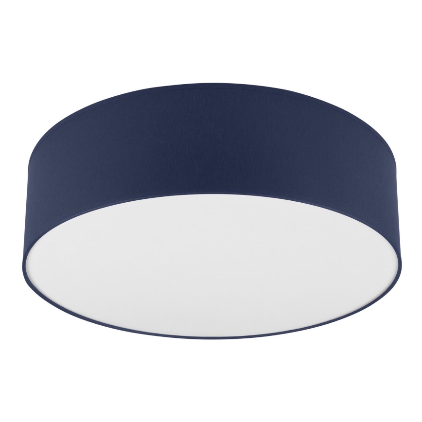 Taklampa SIRJA PASTEL 2xE27/60W/230V diameter 45 cm mörkblå