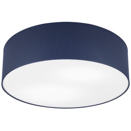 Taklampa SIRJA PASTEL 2xE27/60W/230V diameter 45 cm mörkblå