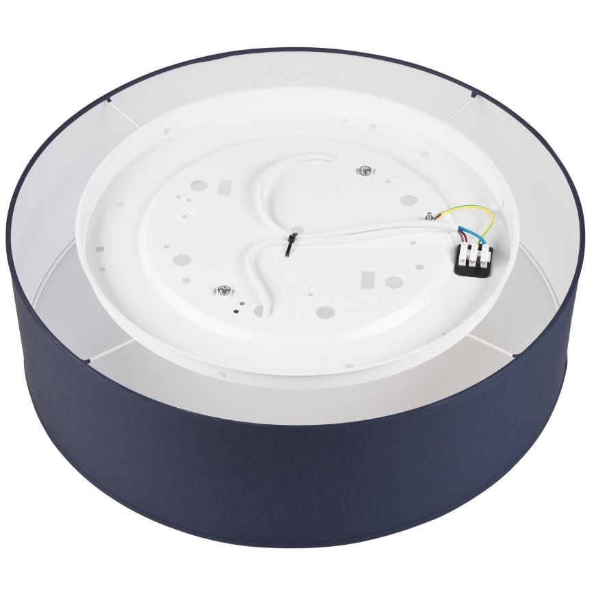 Taklampa SIRJA PASTEL 2xE27/60W/230V diameter 45 cm mörkblå