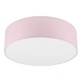 Taklampa SIRJA PASTEL 2xE27/60W/230V diameter 45 cm rosa