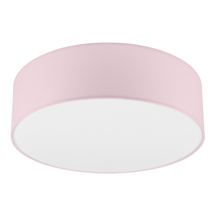 Taklampa SIRJA PASTEL 2xE27/60W/230V diameter 45 cm rosa