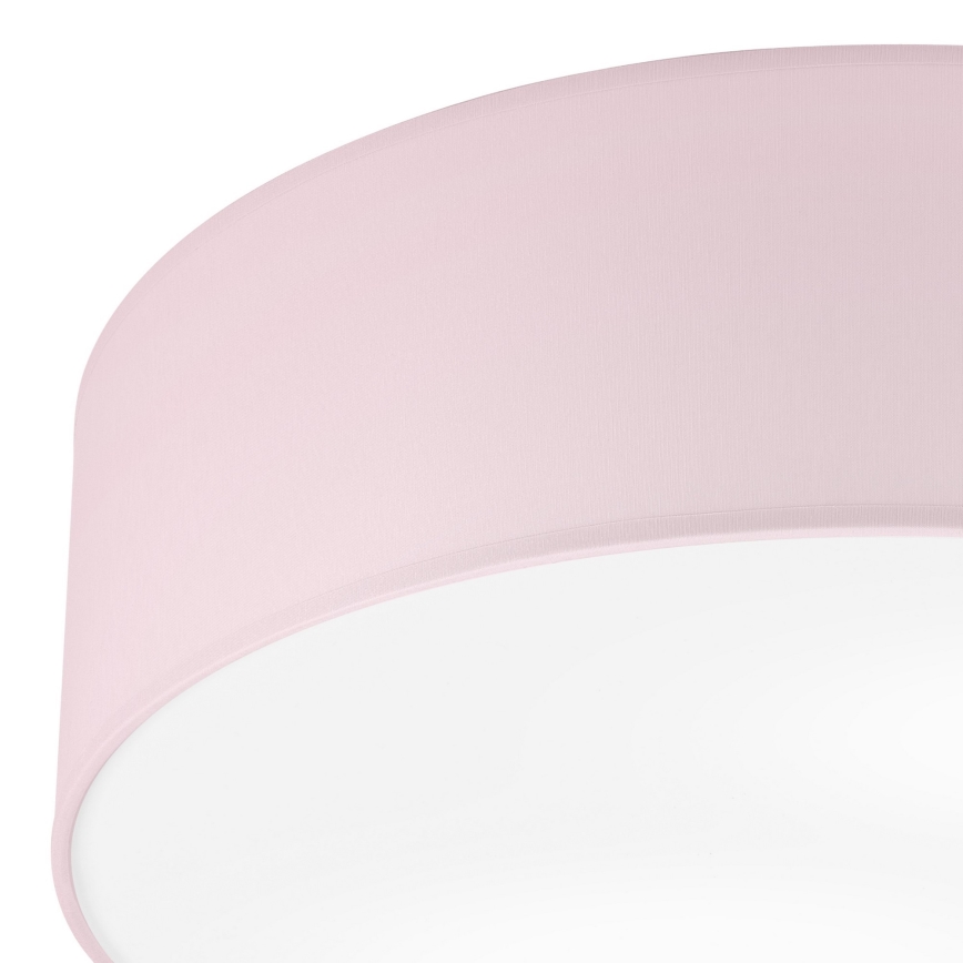 Taklampa SIRJA PASTEL 2xE27/60W/230V diameter 45 cm rosa