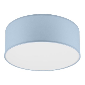 Taklampa SIRJA PASTEL DOUBLE 2xE27/15W/230V diameter 35 cm blå