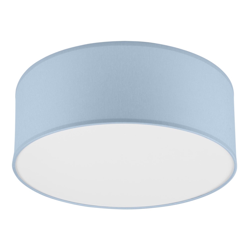 Taklampa SIRJA PASTEL DOUBLE 2xE27/15W/230V diameter 35 cm blå