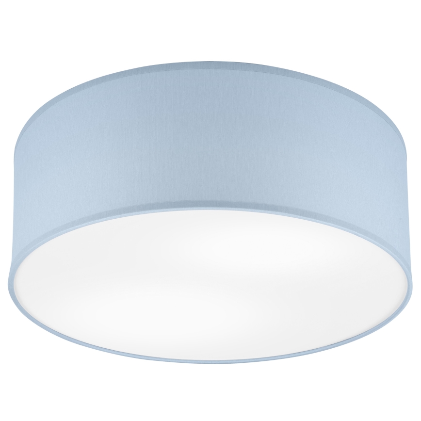 Taklampa SIRJA PASTEL DOUBLE 2xE27/15W/230V diameter 35 cm blå
