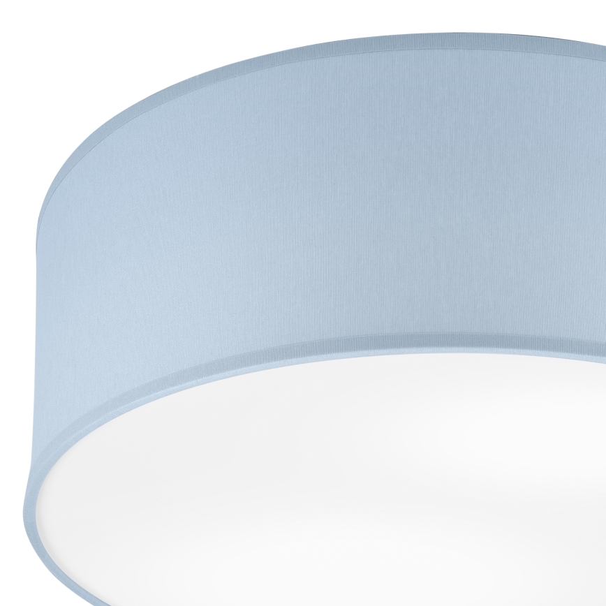 Taklampa SIRJA PASTEL DOUBLE 2xE27/15W/230V diameter 35 cm blå