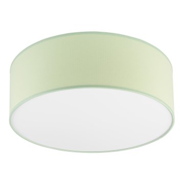 Taklampa SIRJA PASTEL DOUBLE 2xE27/15W/230V diameter 35 cm grön