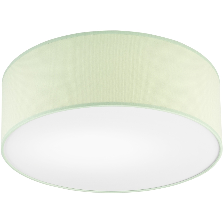 Taklampa SIRJA PASTEL DOUBLE 2xE27/15W/230V diameter 35 cm grön