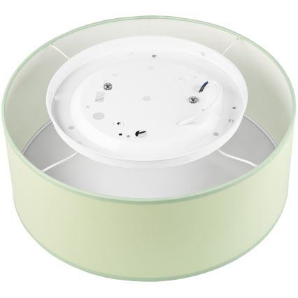 Taklampa SIRJA PASTEL DOUBLE 2xE27/15W/230V diameter 35 cm grön
