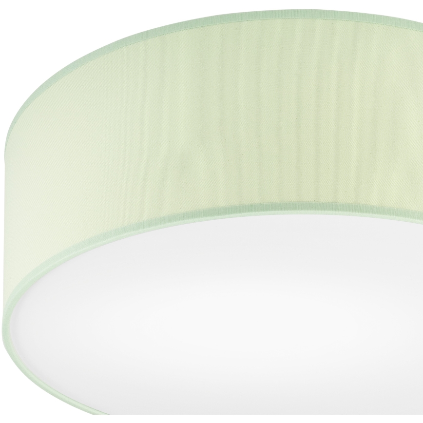 Taklampa SIRJA PASTEL DOUBLE 2xE27/15W/230V diameter 35 cm grön