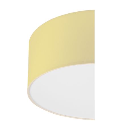 Taklampa SIRJA PASTEL DOUBLE 2xE27/15W/230V diameter 35 cm gul