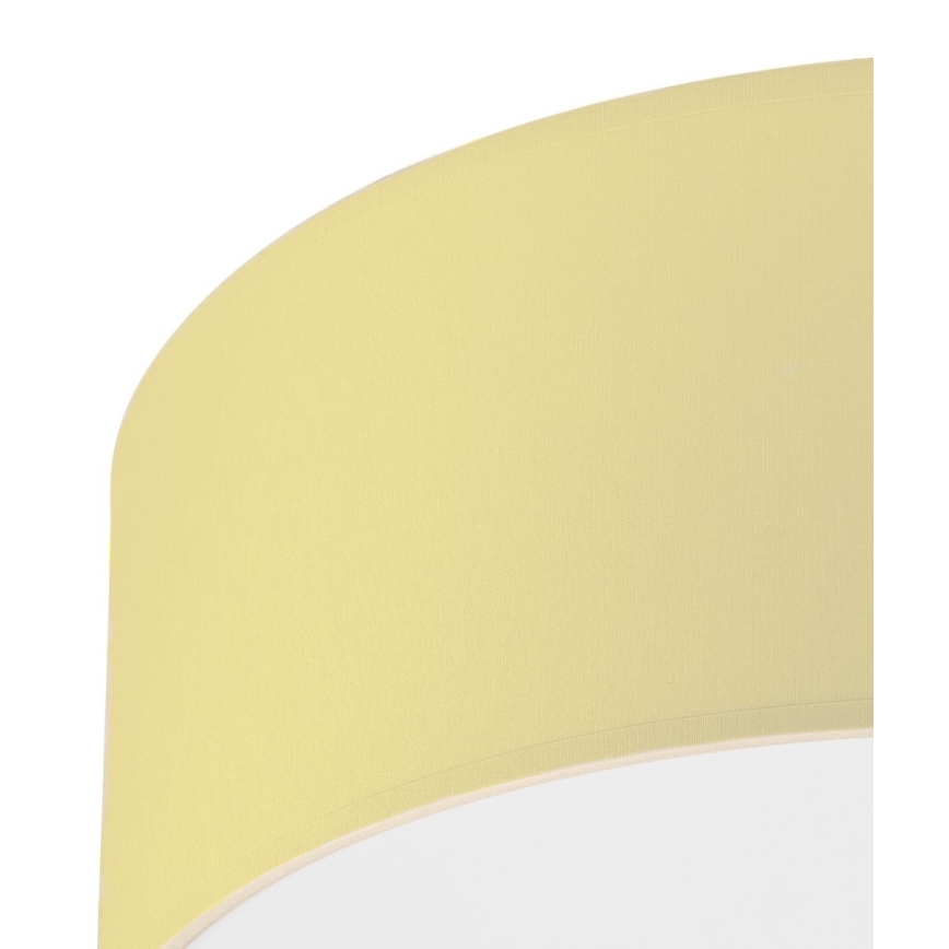 Taklampa SIRJA PASTEL DOUBLE 2xE27/15W/230V diameter 35 cm gul