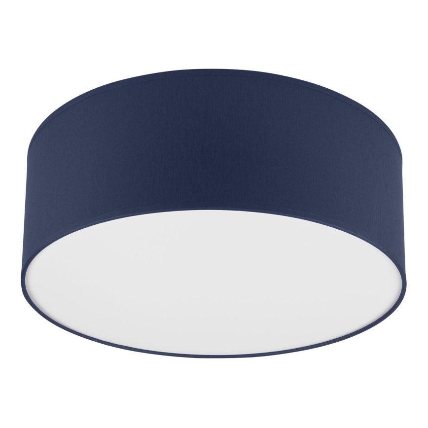 Taklampa SIRJA PASTEL DOUBLE 2xE27/15W/230V diameter 35 cm mörkblå