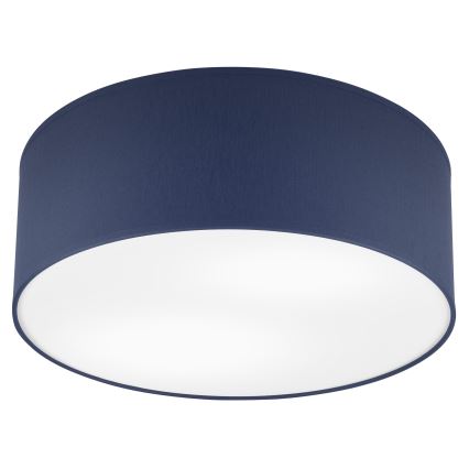 Taklampa SIRJA PASTEL DOUBLE 2xE27/15W/230V diameter 35 cm mörkblå