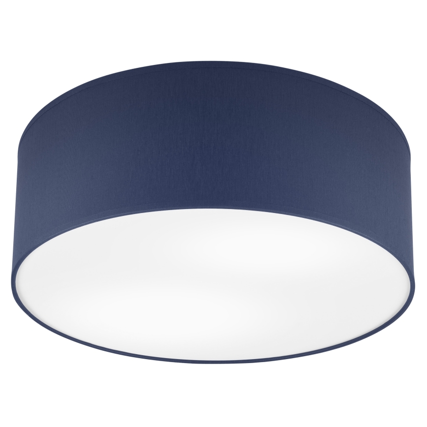 Taklampa SIRJA PASTEL DOUBLE 2xE27/15W/230V diameter 35 cm mörkblå