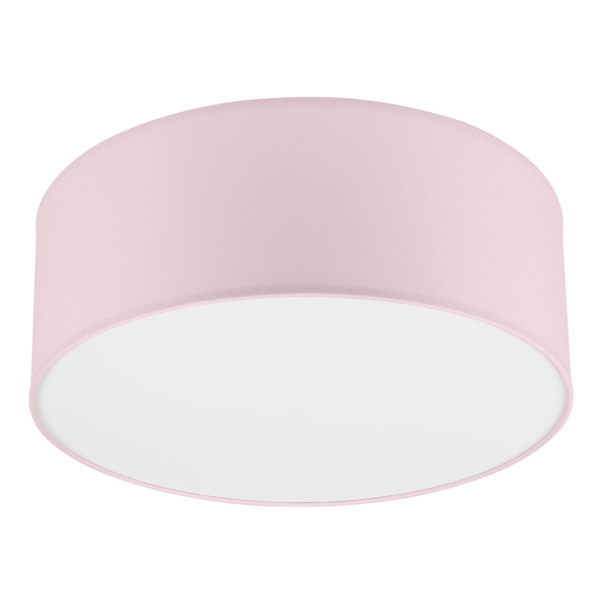 Taklampa SIRJA PASTEL DOUBLE 2xE27/15W/230V diameter 35 cm rosa