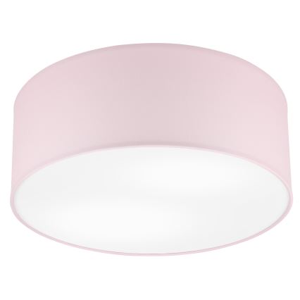 Taklampa SIRJA PASTEL DOUBLE 2xE27/15W/230V diameter 35 cm rosa