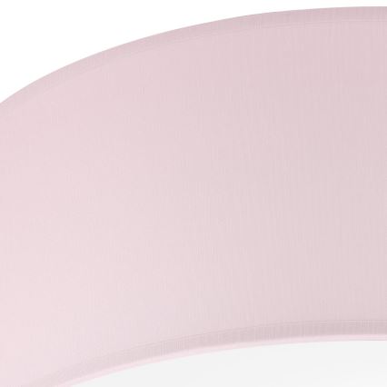 Taklampa SIRJA PASTEL DOUBLE 2xE27/15W/230V diameter 35 cm rosa