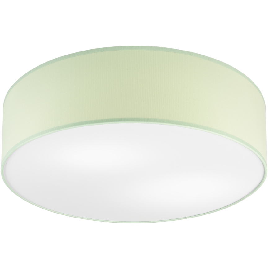 Taklampa SIRJA PASTEL DOUBLE 4xE27/15W/230V diameter 45 cm grön