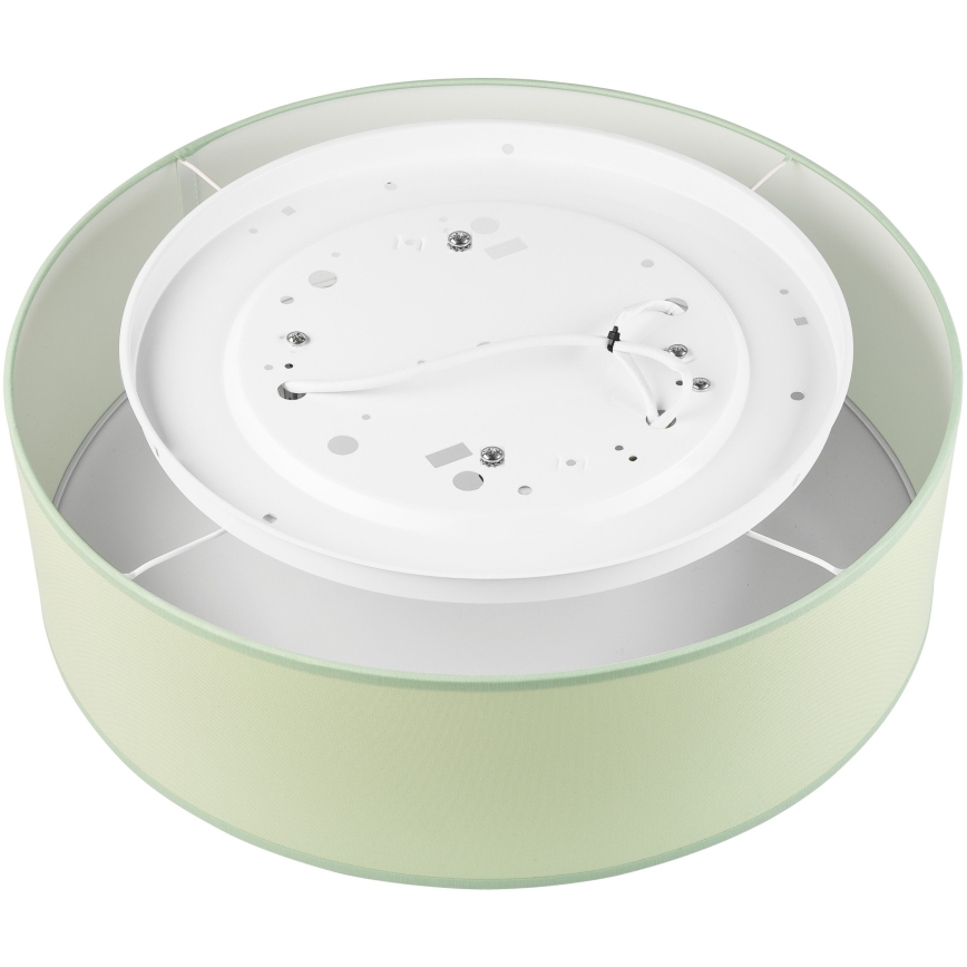 Taklampa SIRJA PASTEL DOUBLE 4xE27/15W/230V diameter 45 cm grön
