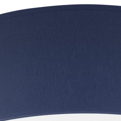Taklampa SIRJA PASTEL DOUBLE 4xE27/15W/230V diameter 45 cm mörkblå