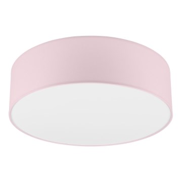 Taklampa SIRJA PASTEL DOUBLE 4xE27/15W/230V diameter 45 cm rosa