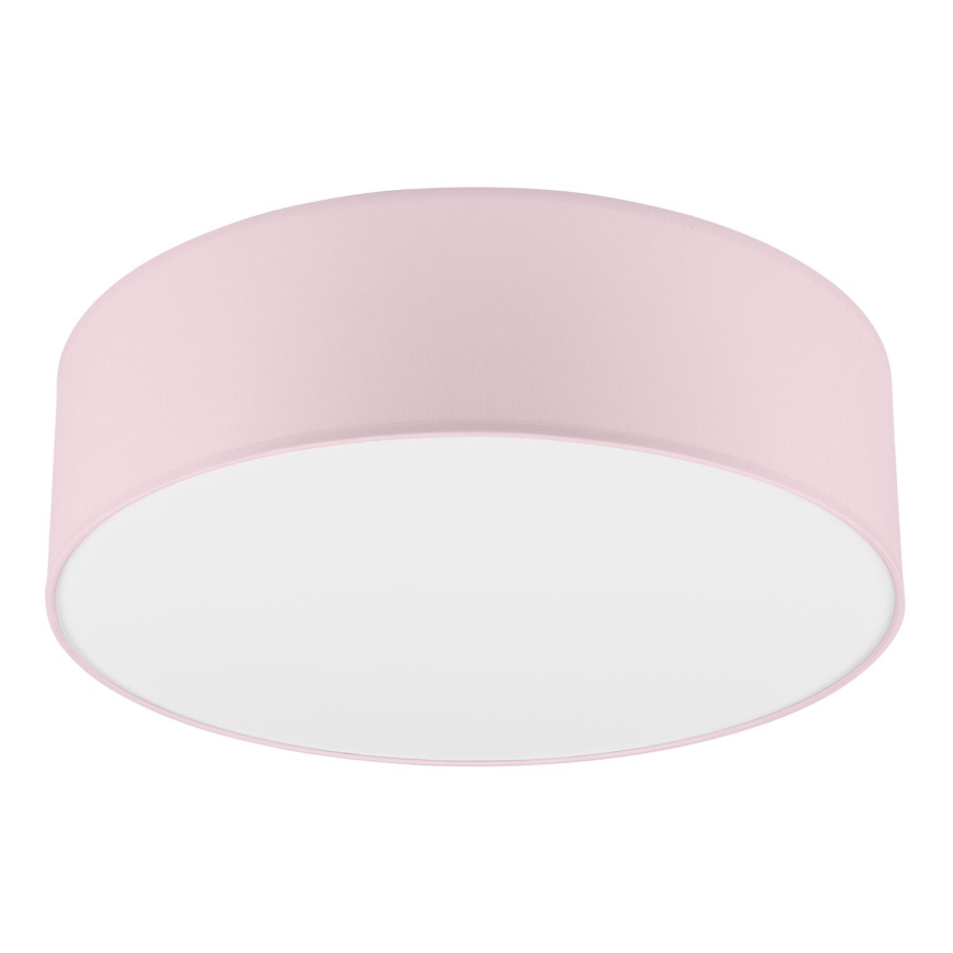 Taklampa SIRJA PASTEL DOUBLE 4xE27/15W/230V diameter 45 cm rosa