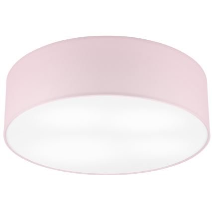 Taklampa SIRJA PASTEL DOUBLE 4xE27/15W/230V diameter 45 cm rosa