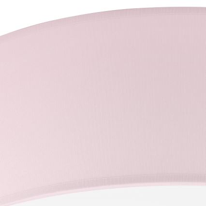 Taklampa SIRJA PASTEL DOUBLE 4xE27/15W/230V diameter 45 cm rosa