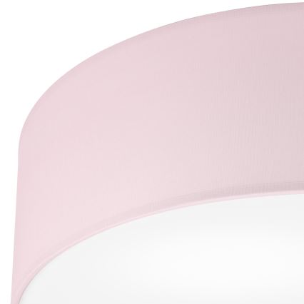 Taklampa SIRJA PASTEL DOUBLE 4xE27/15W/230V diameter 45 cm rosa
