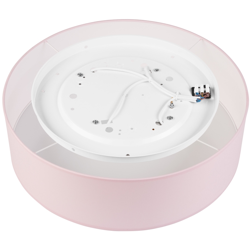 Taklampa SIRJA PASTEL DOUBLE 4xE27/15W/230V diameter 45 cm rosa