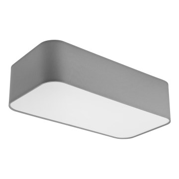Taklampa SIRJA SQUARE 2xE27/15W/230V grå