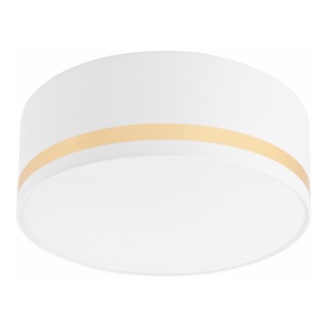 Taklampa SIRJA STRIPE 2xE27/15W/230V diameter 35 cm vit