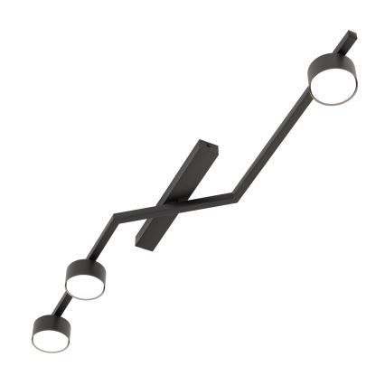 Taklampa SKAN 3xGX53/12W/230V svart