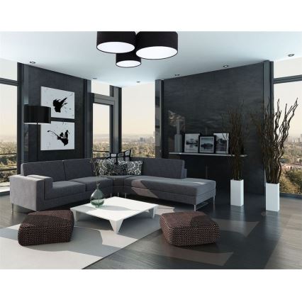 Taklampa SPACE 3xE27/60W/230V