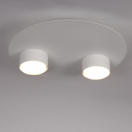 Taklampa STAR 2xGX53/12W/230V vit