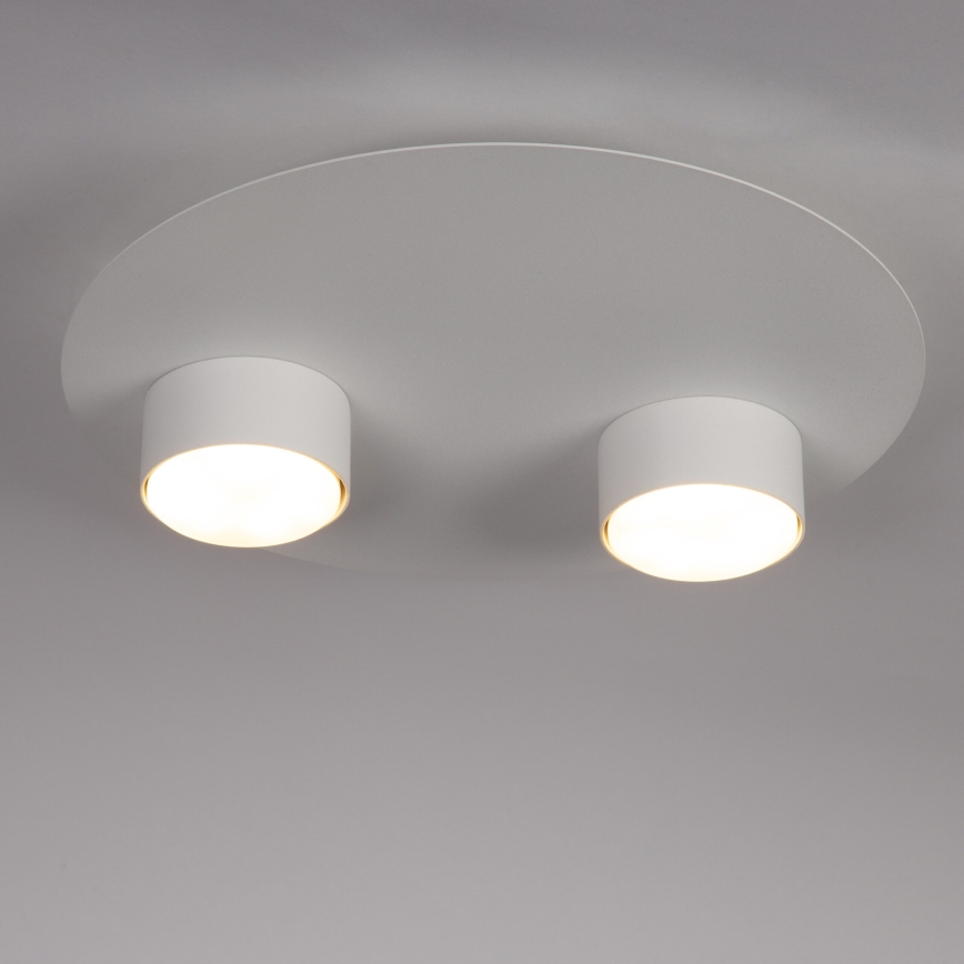 Taklampa STAR 2xGX53/12W/230V vit