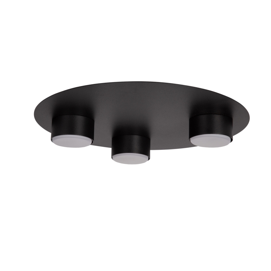 Taklampa STAR 3xGX53/12W/230V svart