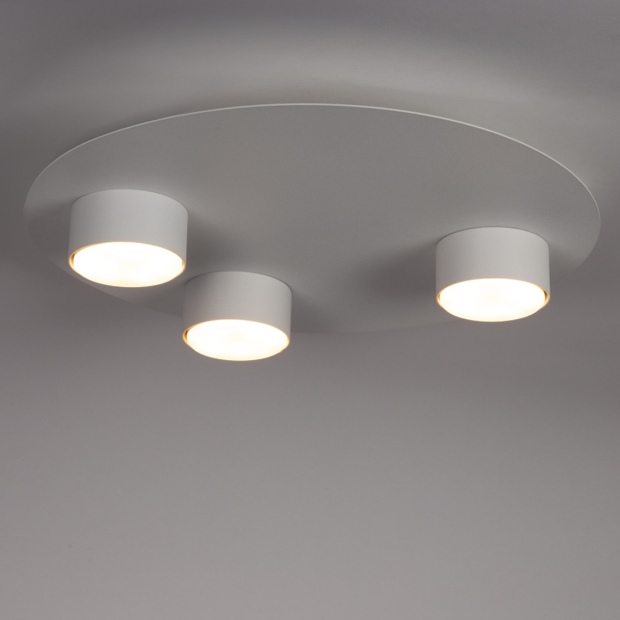 Taklampa STAR 3xGX53/12W/230V vit