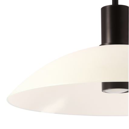 Taklampa TEDIN 1xGU10/15W/230V vit/ svart