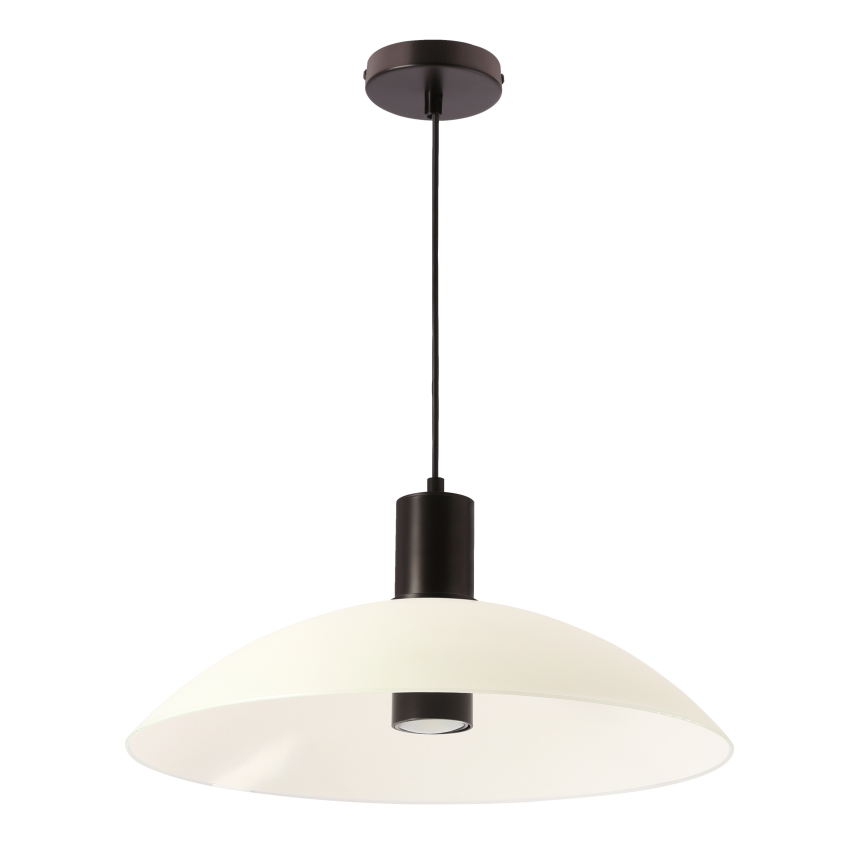 Taklampa TEDIN 1xGU10/15W/230V vit/ svart