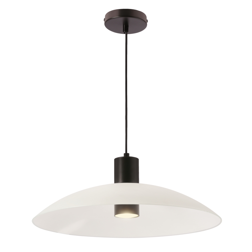 Taklampa TEDIN 1xGU10/15W/230V vit/ svart