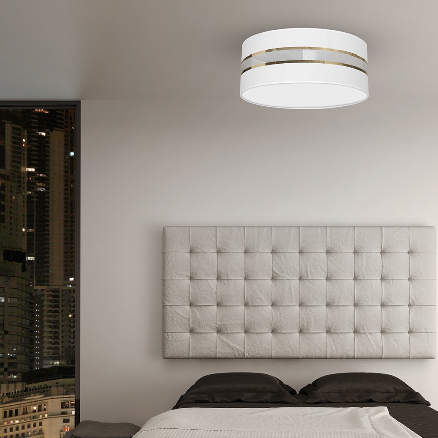 Taklampa  ULTIMO 2xE27/60W/230V vit 